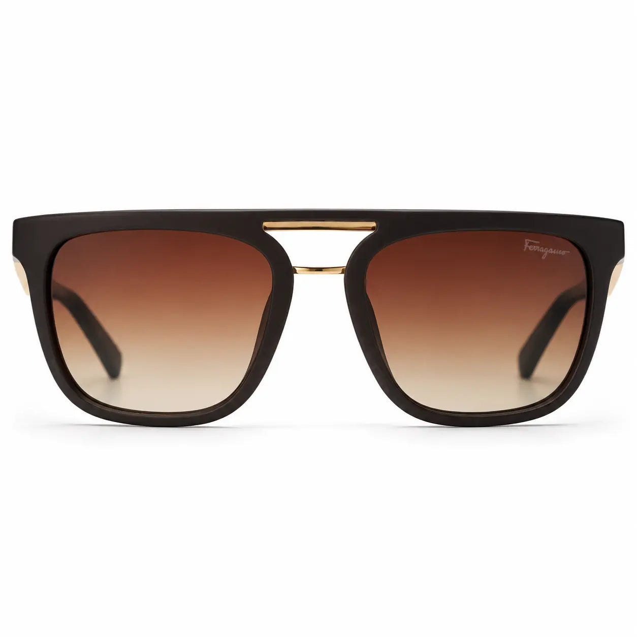 Lacoste Wayfarer frame Sunglasses with Brown Lenses